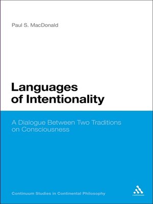 cover image of Languages of Intentionality